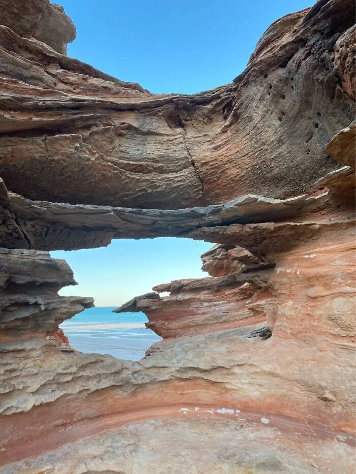 Window To The Tranquil Ocean