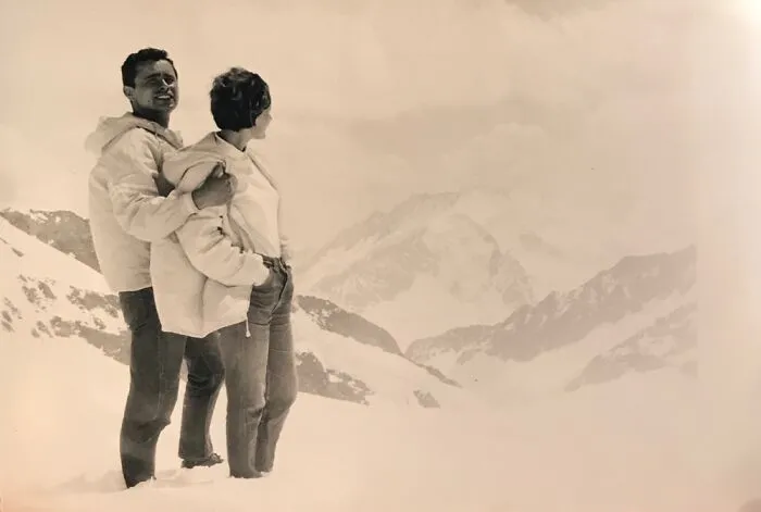My Grandparents: 60s In Switzerland. On This Trip, The Decided To Try For A Baby, My Mom