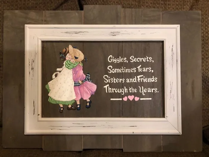 I Love A Variety Of Crafts! I Painted This For My Sister.