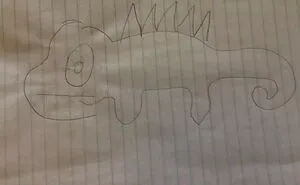 Stuffed Lizard