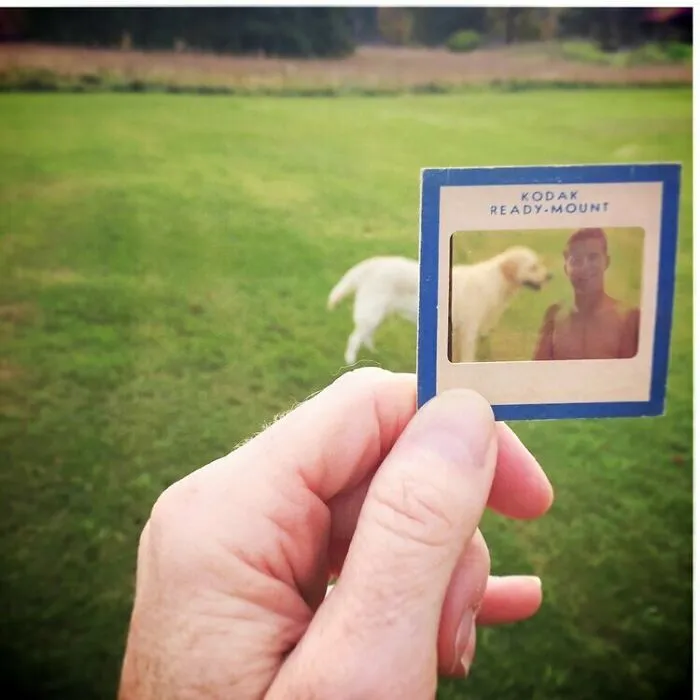 Photographer Uses Her Dad’s Old Slides To Create A Nostalgic Photo Series (31 Pics)