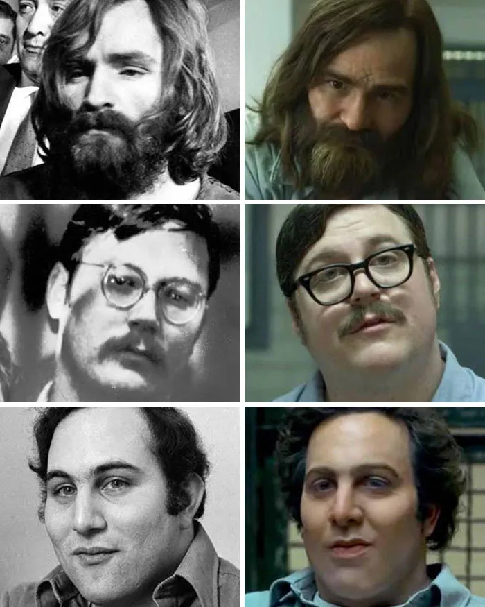 Mindhunter (2017) Los verdaderos asesinos frente a los actores que los interpretan
