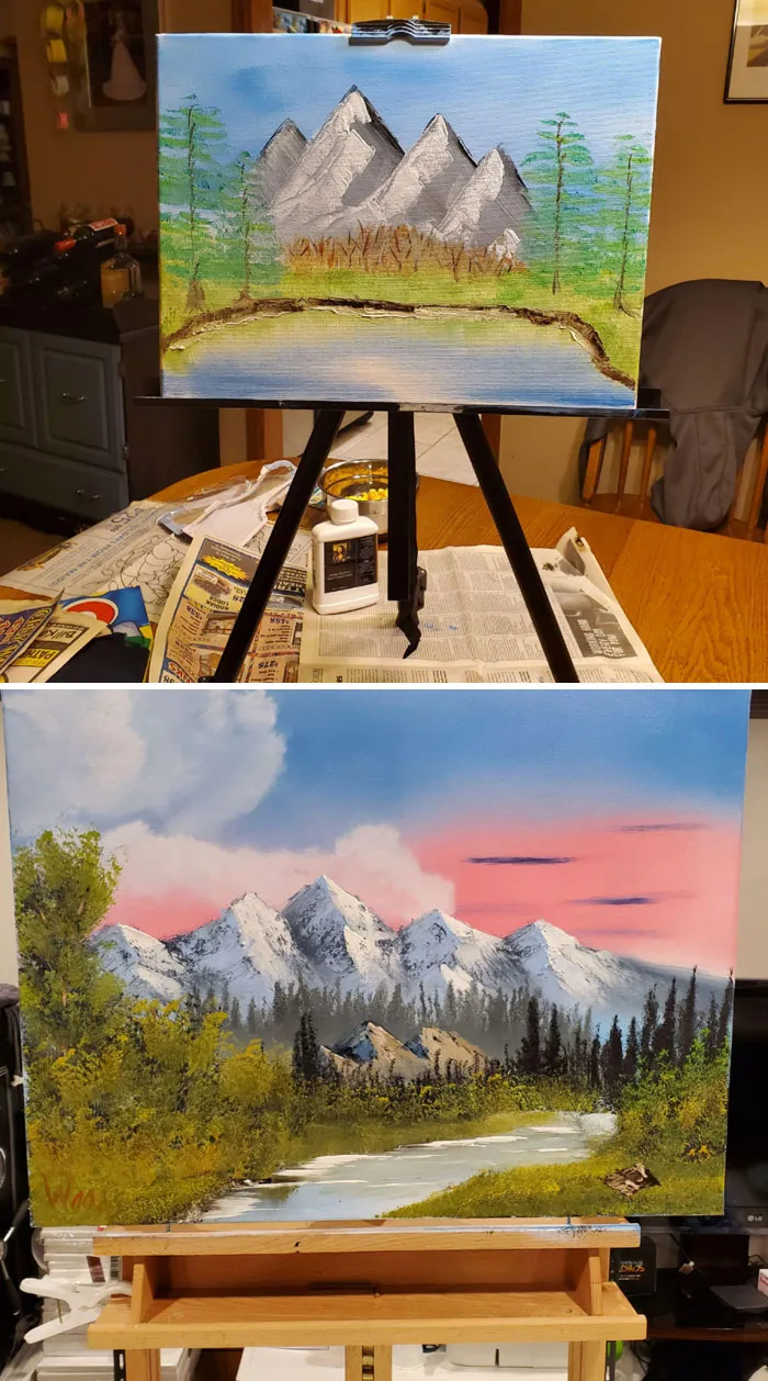 Mi progreso en la pintura en 4 meses