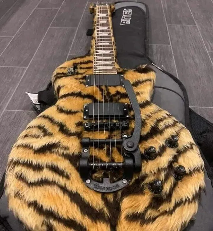 Guitarra peluda