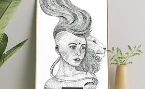 My Zodiac Signs Made As Women Using Only Dots (12 Pics)