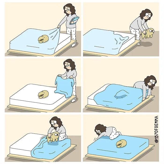 40 Adorable Comics That Hilariously Sum Up What It’s Like Living With A Dog By This Artist (New Pics)