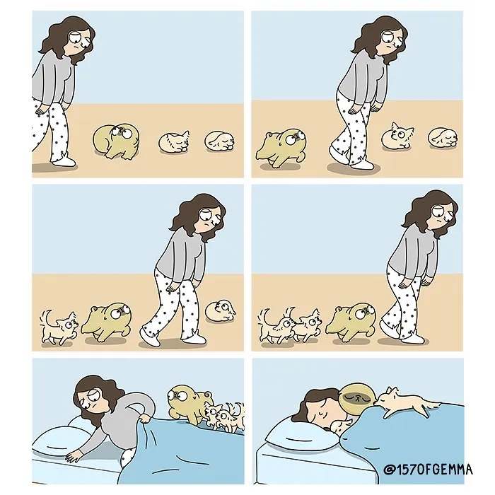 40 Adorable Comics That Hilariously Sum Up What It’s Like Living With A Dog By This Artist (New Pics)