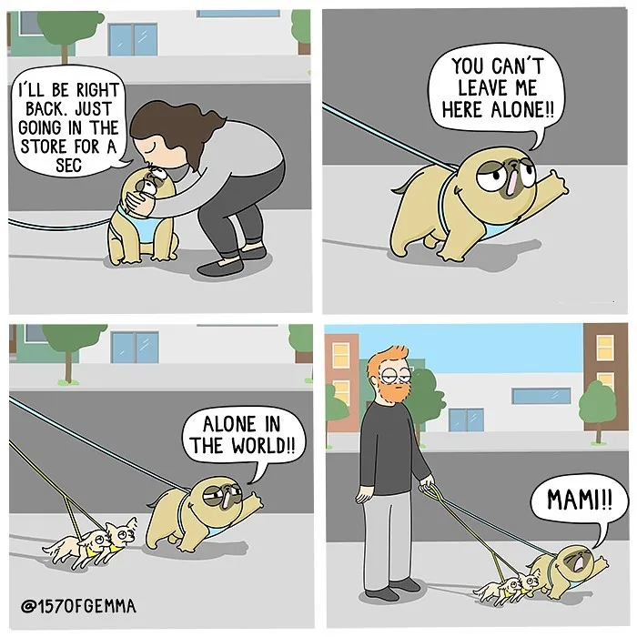 40 Adorable Comics That Hilariously Sum Up What It’s Like Living With A Dog By This Artist (New Pics)