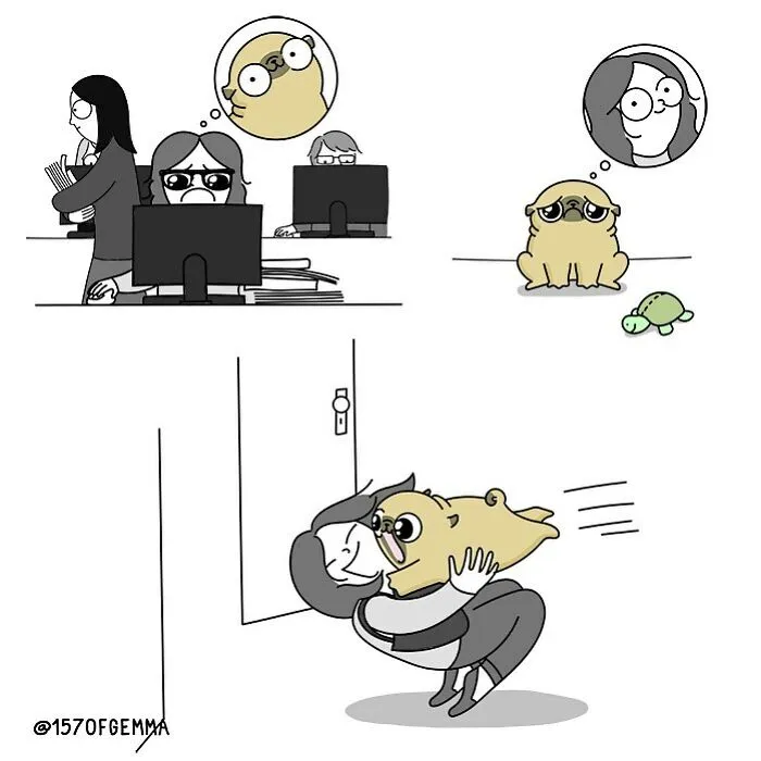 40 Adorable Comics That Hilariously Sum Up What It’s Like Living With A Dog By This Artist (New Pics)
