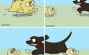 40 Adorable Comics That Hilariously Sum Up What It’s Like Living With A Dog By This Artist (New Pics)