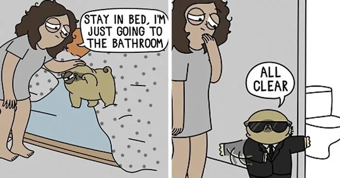 40 Adorable Comics That Hilariously Sum Up What It’s Like Living With A Dog By This Artist (New Pics)