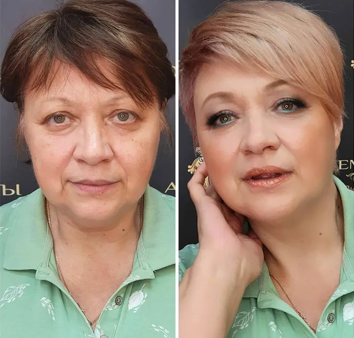30 Women Tell A Makeup Artist And Hairstylist Duo To "Do Something" But Don't Know What, So They Freestyle It (New Pics)