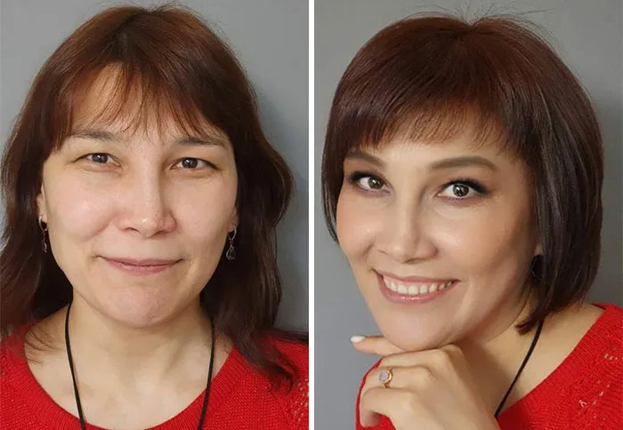30 Women Tell A Makeup Artist And Hairstylist Duo To "Do Something" But Don't Know What, So They Freestyle It (New Pics)