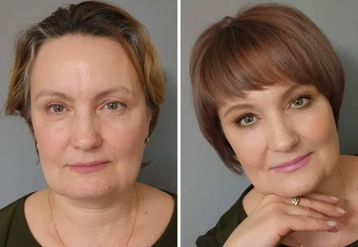 30 Women Tell A Makeup Artist And Hairstylist Duo To "Do Something" But Don't Know What, So They Freestyle It (New Pics)