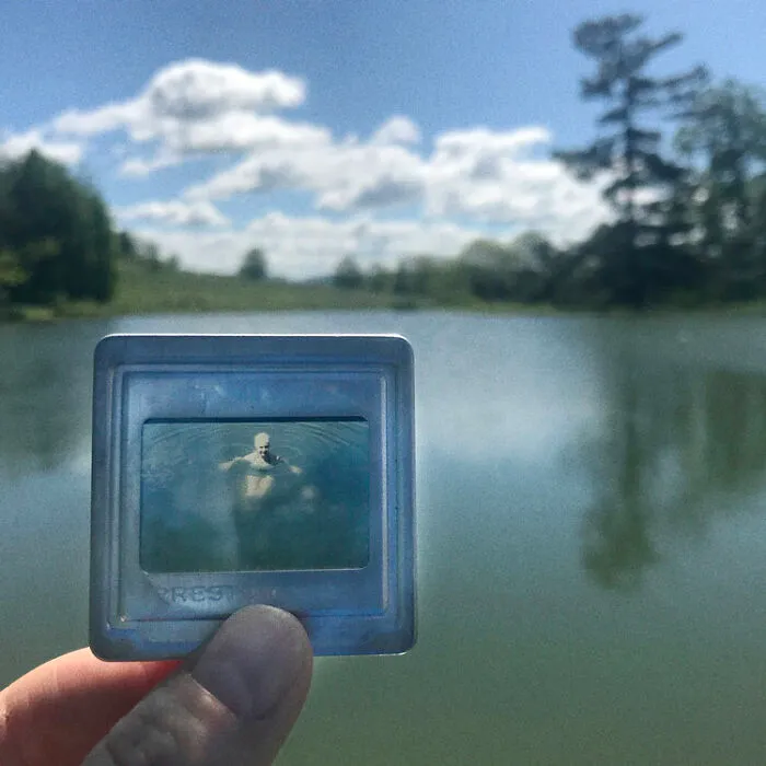 Photographer Uses Her Dad’s Old Slides To Create A Nostalgic Photo Series (31 Pics)