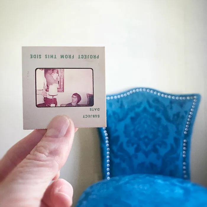 Photographer Uses Her Dad’s Old Slides To Create A Nostalgic Photo Series (31 Pics)