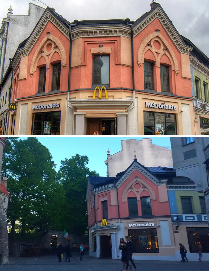 Viru Gates McDonald's (Date Unknown)  Old Town, Tallinn, Estonia