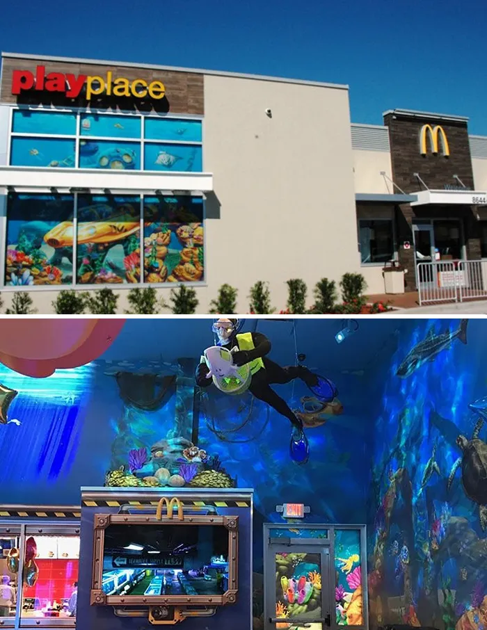 Undersea McDonald's (Date Unknown) Navarre, Fl