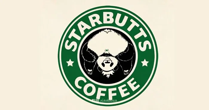 I Make Famous Logos Look More Entertaining By Adding Pandas To Them (18 Pics)