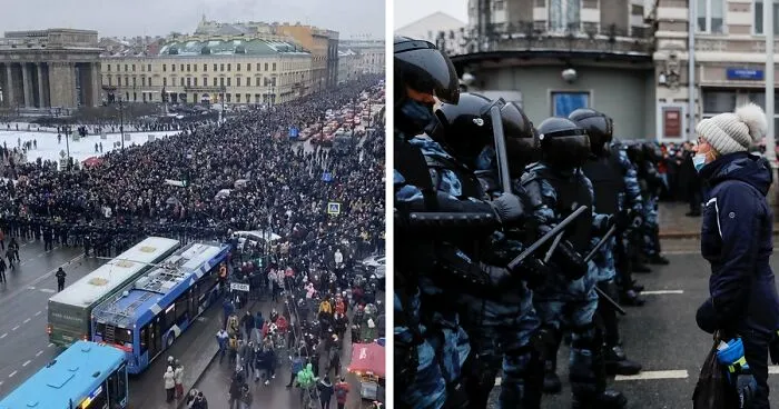 27 Photos Capturing The Massive Anti-Corruption Protests That Are Currently Happening In Russia