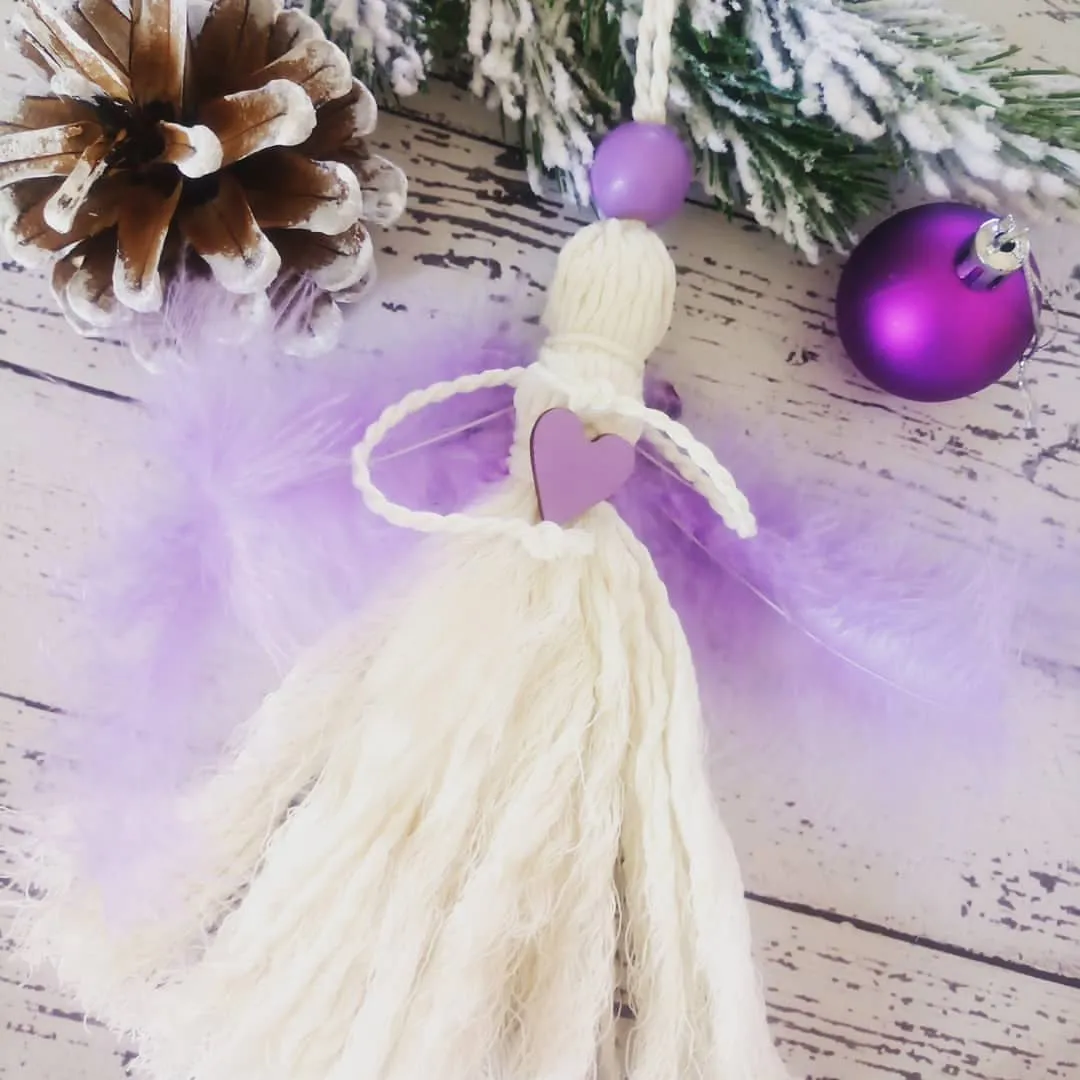 I Created The Winter Angel From Threads. Easy Pattern.