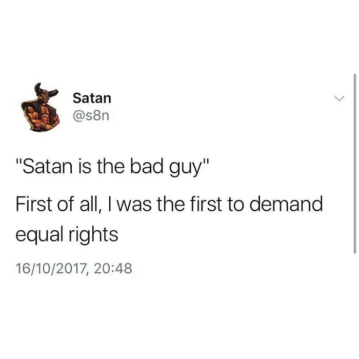 Satan Has An Instagram Account, And It's Funny As Hell