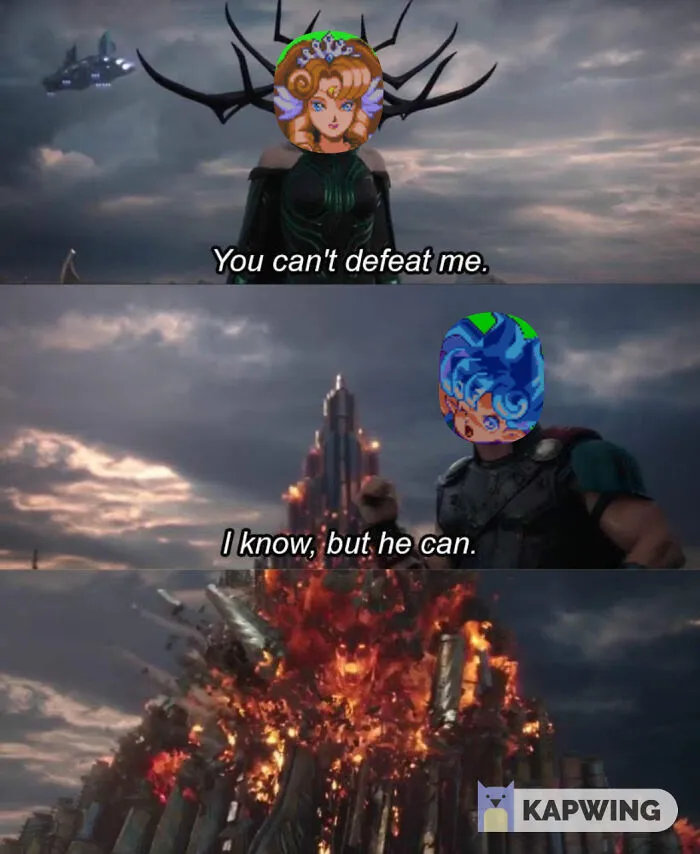 You Can't Defeat Me