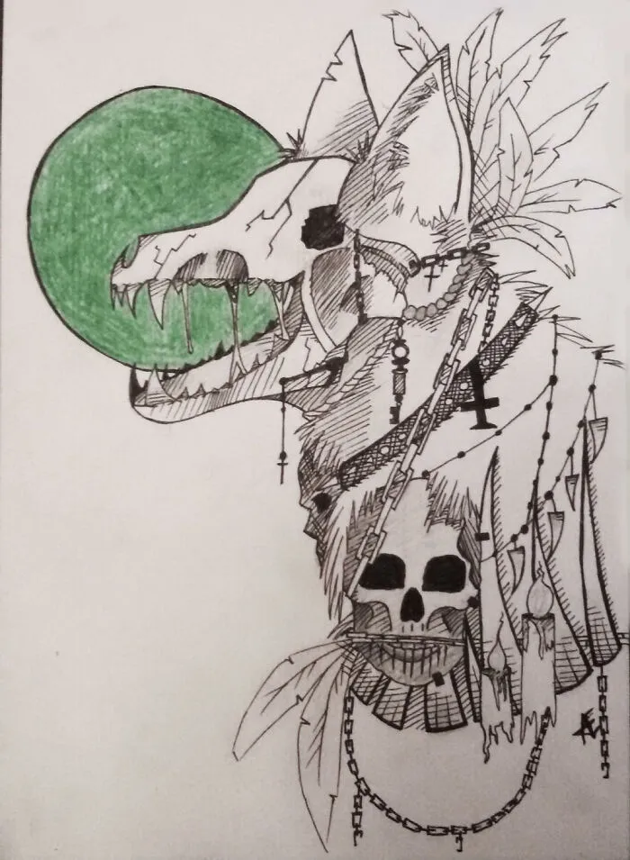 Wolf, Skeleton Thingy