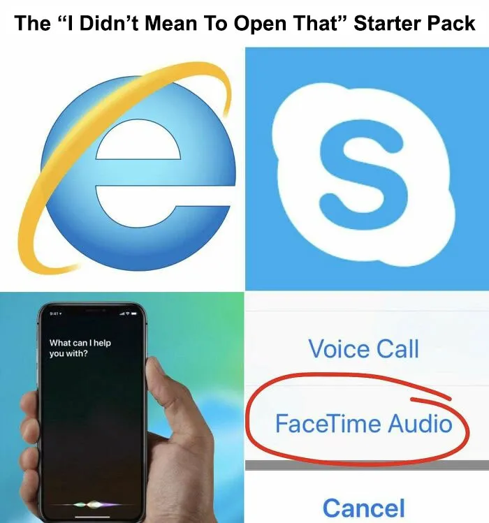 The “I Didn’t Mean To Open That” Starter Pack