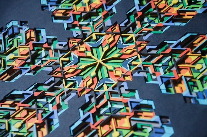 I Made Paper Artworks That Captured The Memories Of A Snowflake