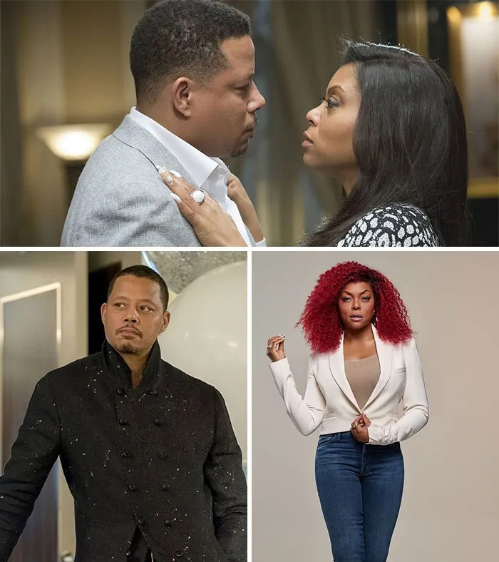 Empire, Cookie Y Luscious Lyon( Terrence Dashon Howard Y Taraji P Henson)