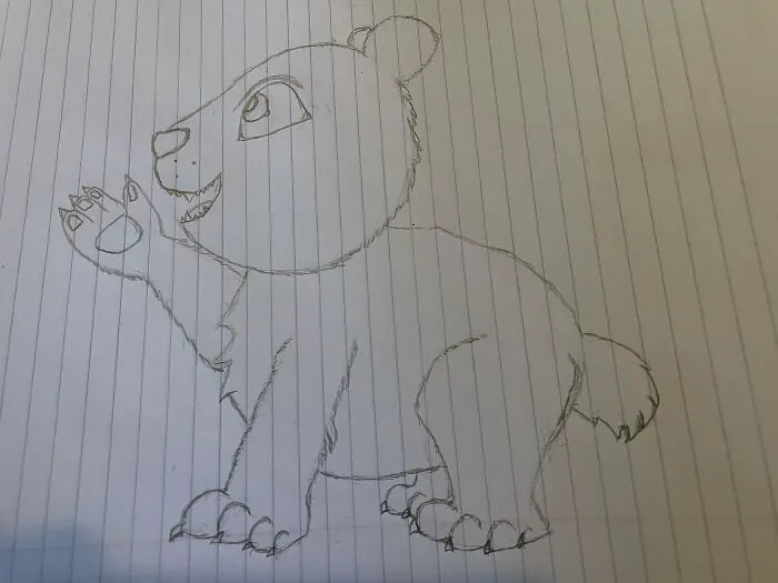 A Fluffy Polar Bear