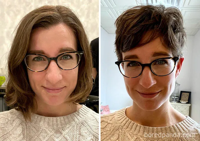No sabía si el corte pixie me quedaría bien. Resulta que sí