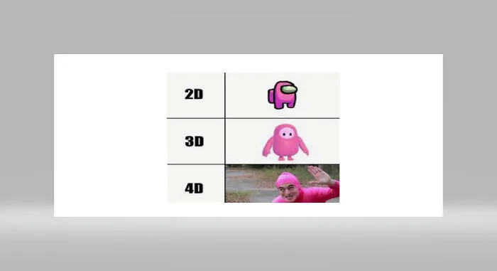 2D 3D 4 What