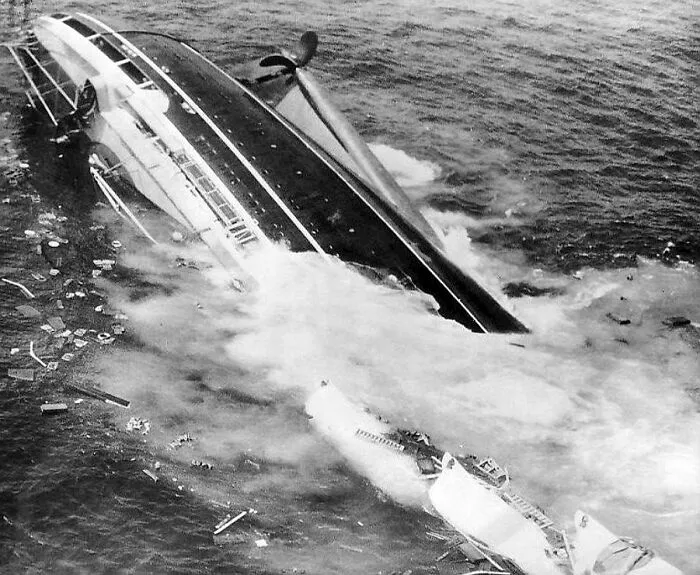 1957 "Hundimiento 2 del Andrea Doria"