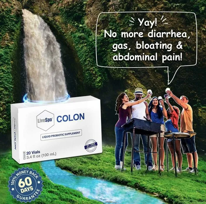 Anuncio terrible de limpieza de colon