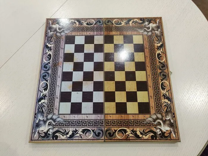 The Left Side Of My Chess Was Exposed To Sun, Other Wasn't