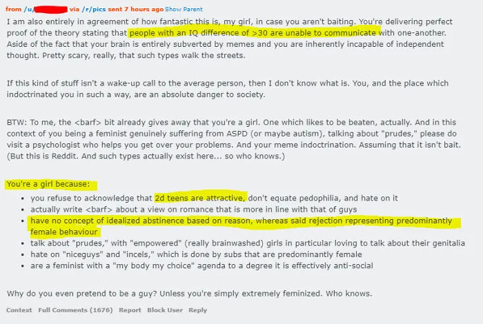 Guy Is Convinced I Am A Girl (He Wishes) And Proceeds To Lecture Me On How He Knows