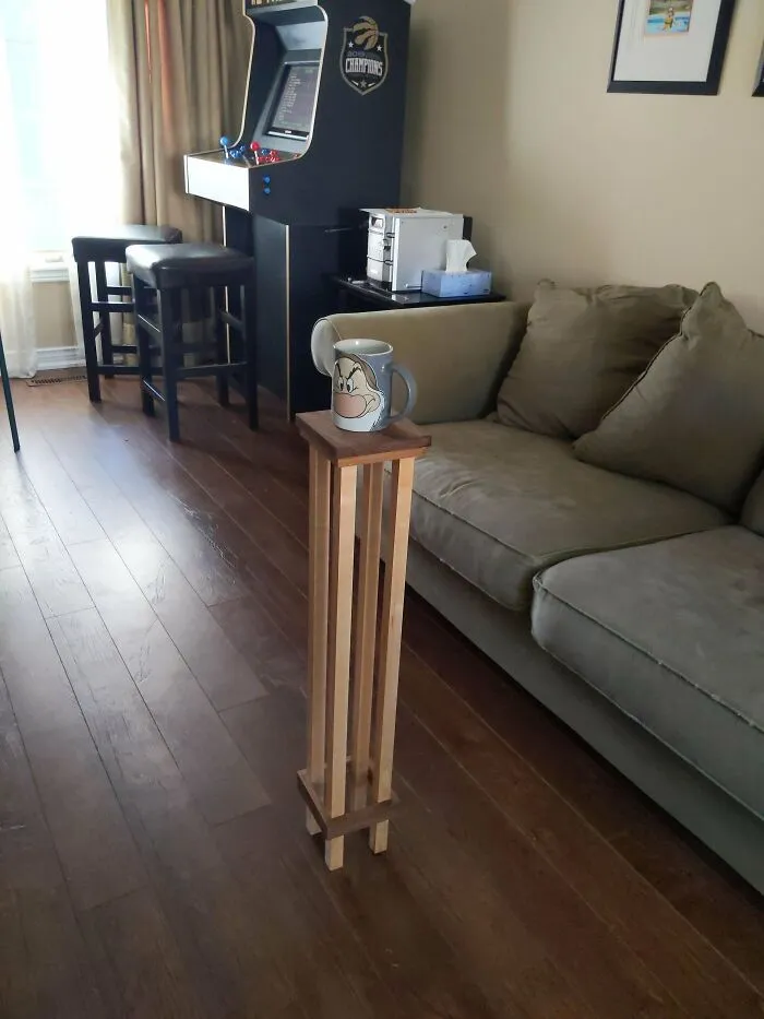 Made A Coffee Table. I Think The Proportions Are Perfect