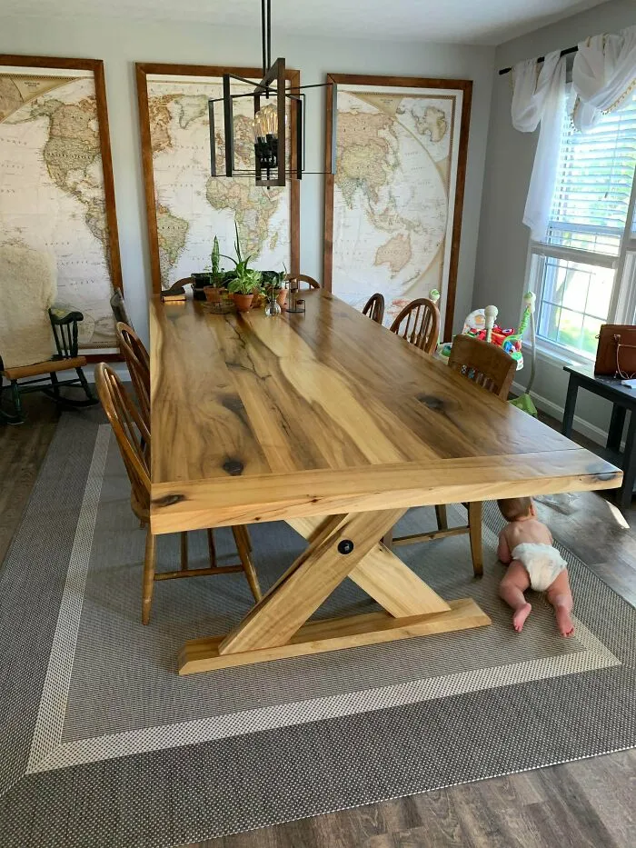 1yr Later, Finally Finished My First Table