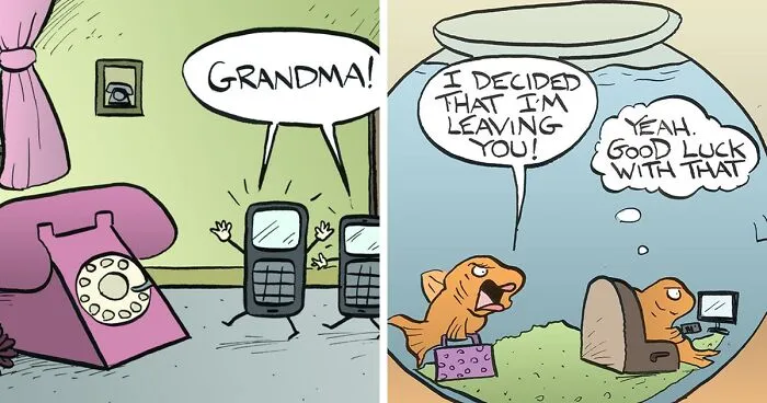 This Comics Artist Makes People Laugh With Single-Panel Jokes (40 Comics)