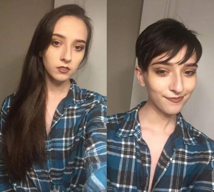 Siempre he tenido el pelo largo, ya era hora de cambiarlo