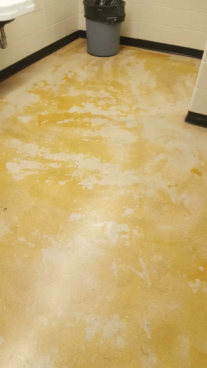 This Bathroom Floor