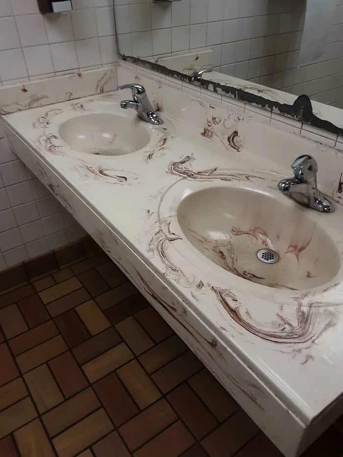 Look What I Found In A Bathroom