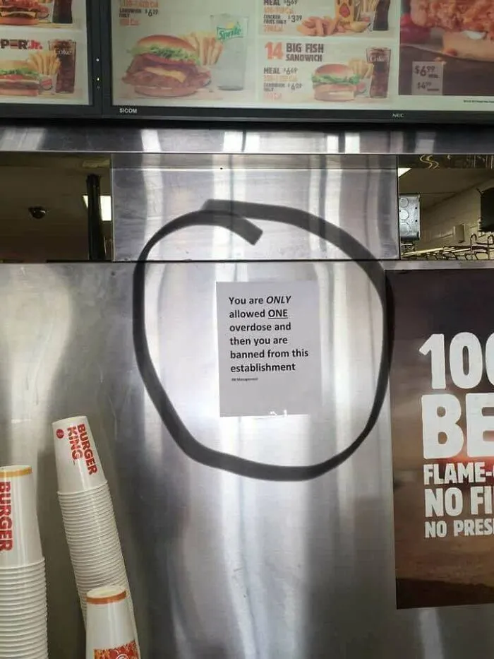 Stay Trashy Burger King