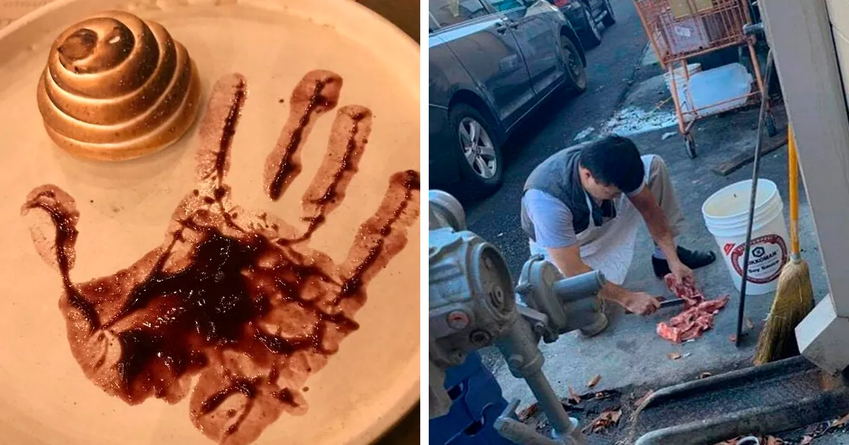 30 Personas que advirtieron a otras que no comieran en estos restaurantes aportando desagradables pruebas