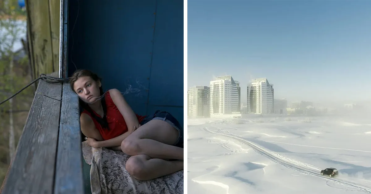 Este fotógrafo capta la vida de los habitantes de Yakutia, donde hace tanto frío que alcanzan -50ºC (35 fotos)