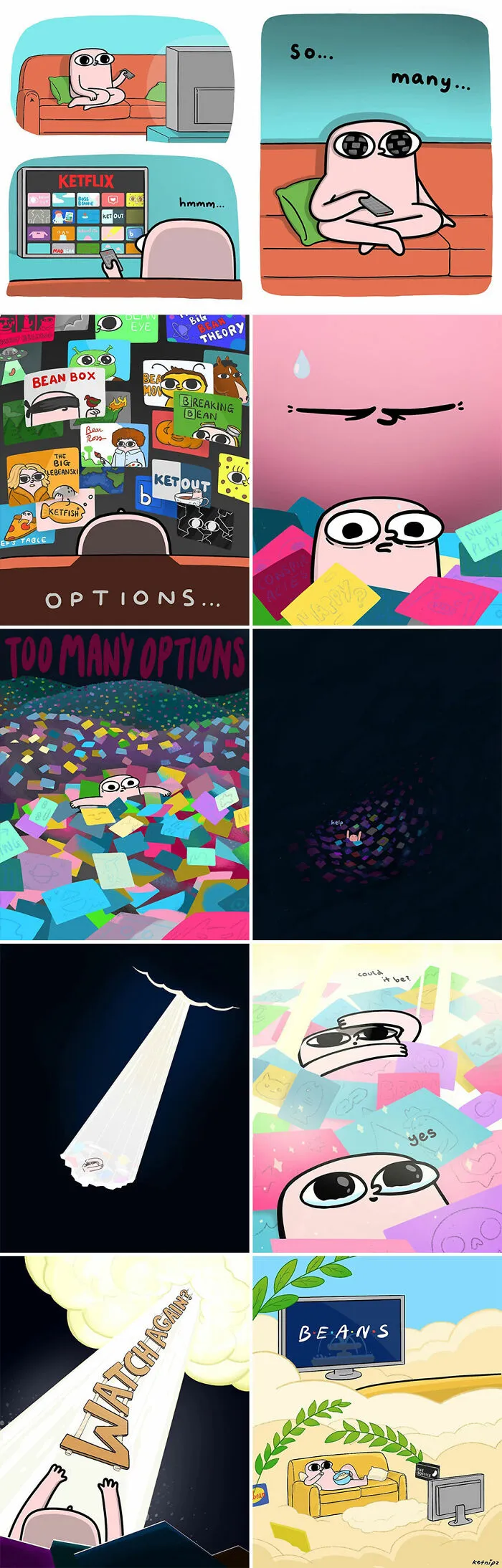 30 Comics By Ketnipz, An Artist With A Funny Style (New Pics)