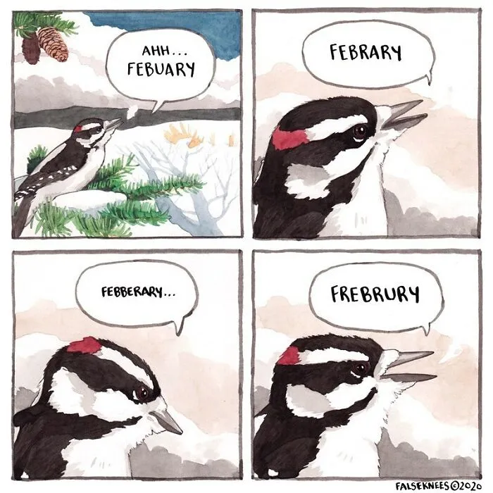 30 Funny Animal Comics That Show What Is Really Happening Out In The Wild By 'False Knees'