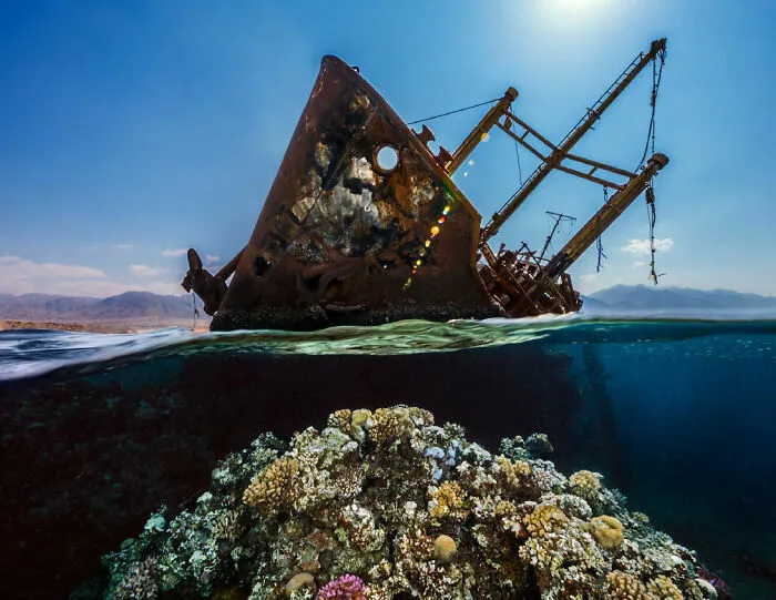 ‘Golden Hour At The Georgios’ By Renee Capozzola (United States), 3rd Place In 'Wrecks'